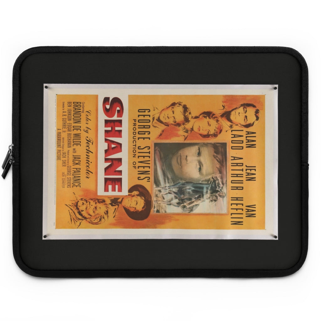 Geotrott Shane Movie Poster Laptop Sleeve