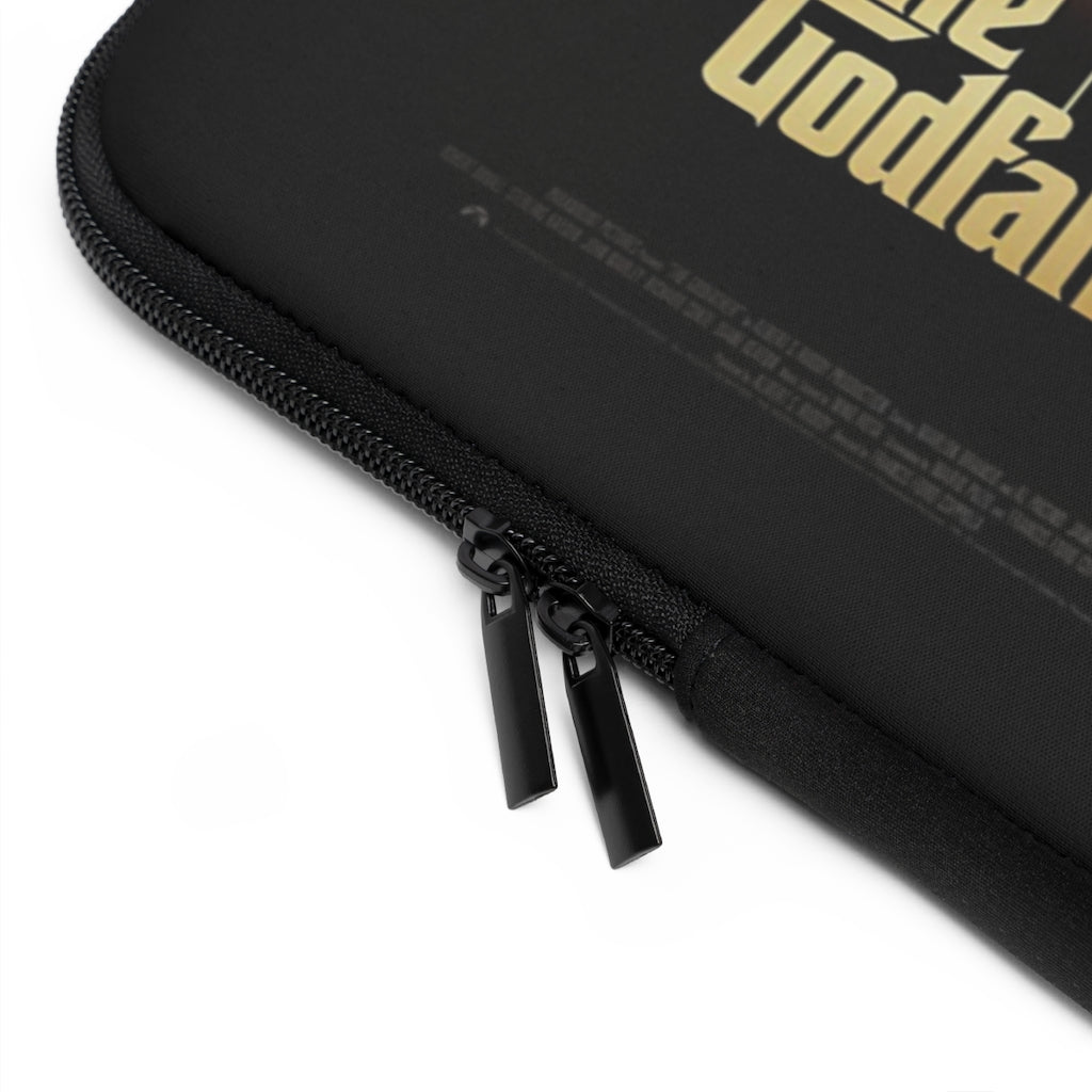 Geotrott The Godfather Movie Poster White Laptop Sleeve
