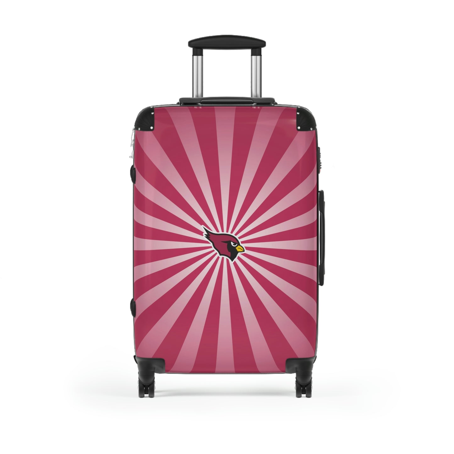 Geotrott Arizona Cardinals National Football League NFL Team Logo Cabin Suitcase Rolling Luggage Checking Bag-Bags-Geotrott