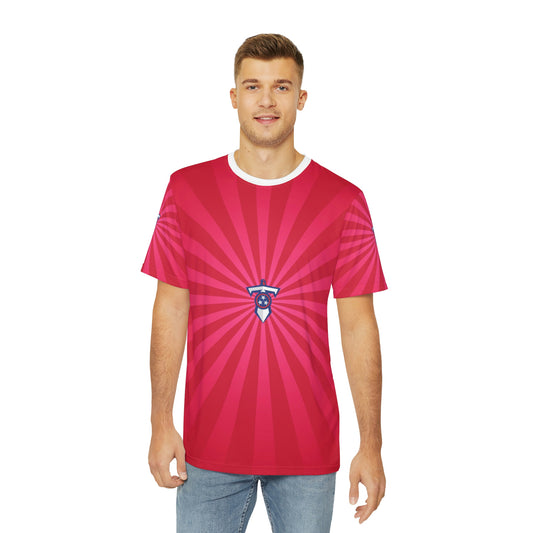 Geotrott Nfl Tennessee Titans Men'S Polyester All Over Print Tee T-Shirt