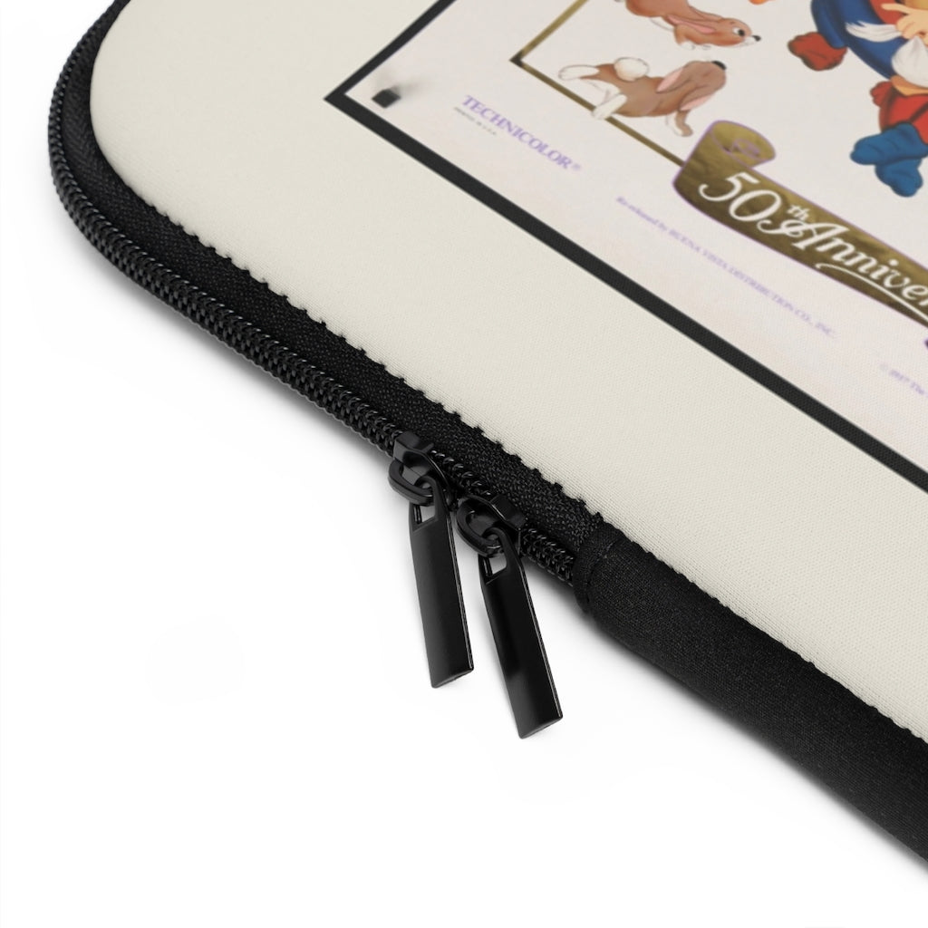 Geotrott Snow White Movie Poster Red Laptop Sleeve