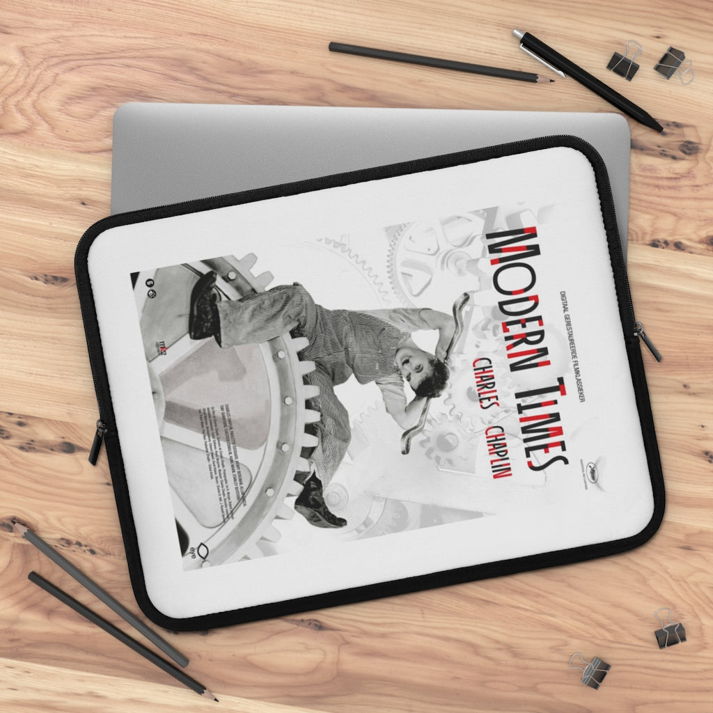 Getrott Modern Times Movie Poster Laptop Sleeve