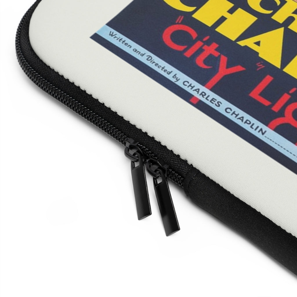 Geotrott City Lights Movie Poster Laptop Sleeve