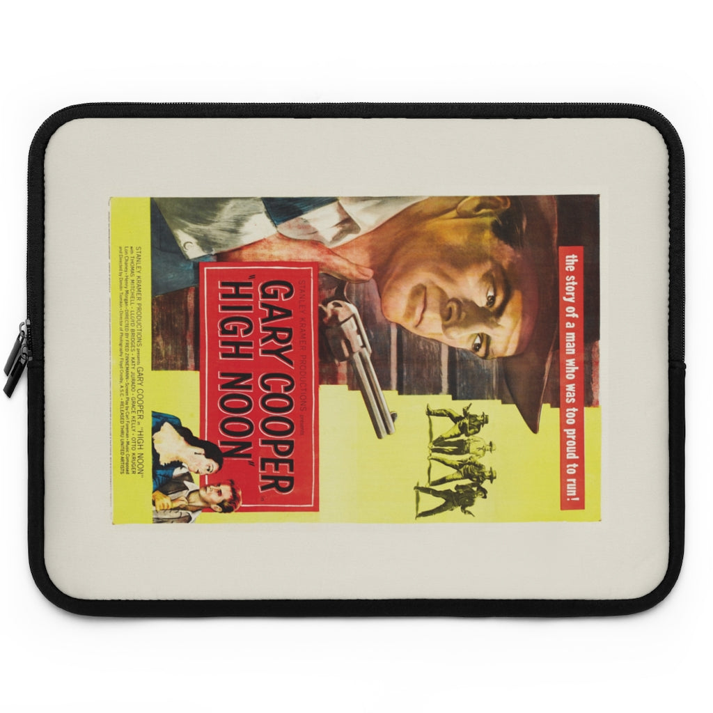 Getrott High Noon Movie Poster Laptop Sleeve