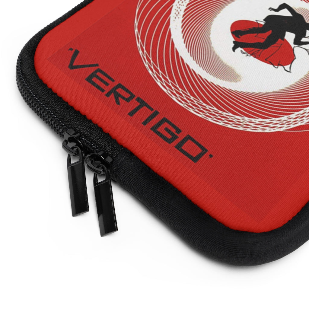 Geotrott Vertigo Movie Poster Red Laptop Sleeve