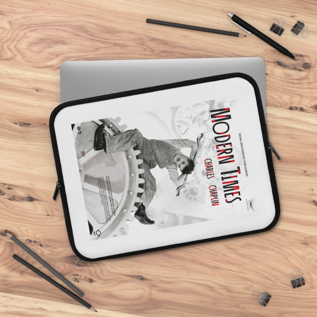 Getrott Modern Times Movie Poster Laptop Sleeve