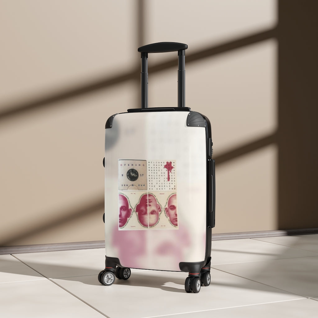 Getrott The World Nightclub 1987 NYC Dean Johnson The People Tree Maurice & Naoko Dj Dave Piccioni Cabin Suitcase Extended Storage Adjustable Telescopic Handle Double wheeled Polycarbonate Hard-shell Built-in Lock-Bags-Geotrott