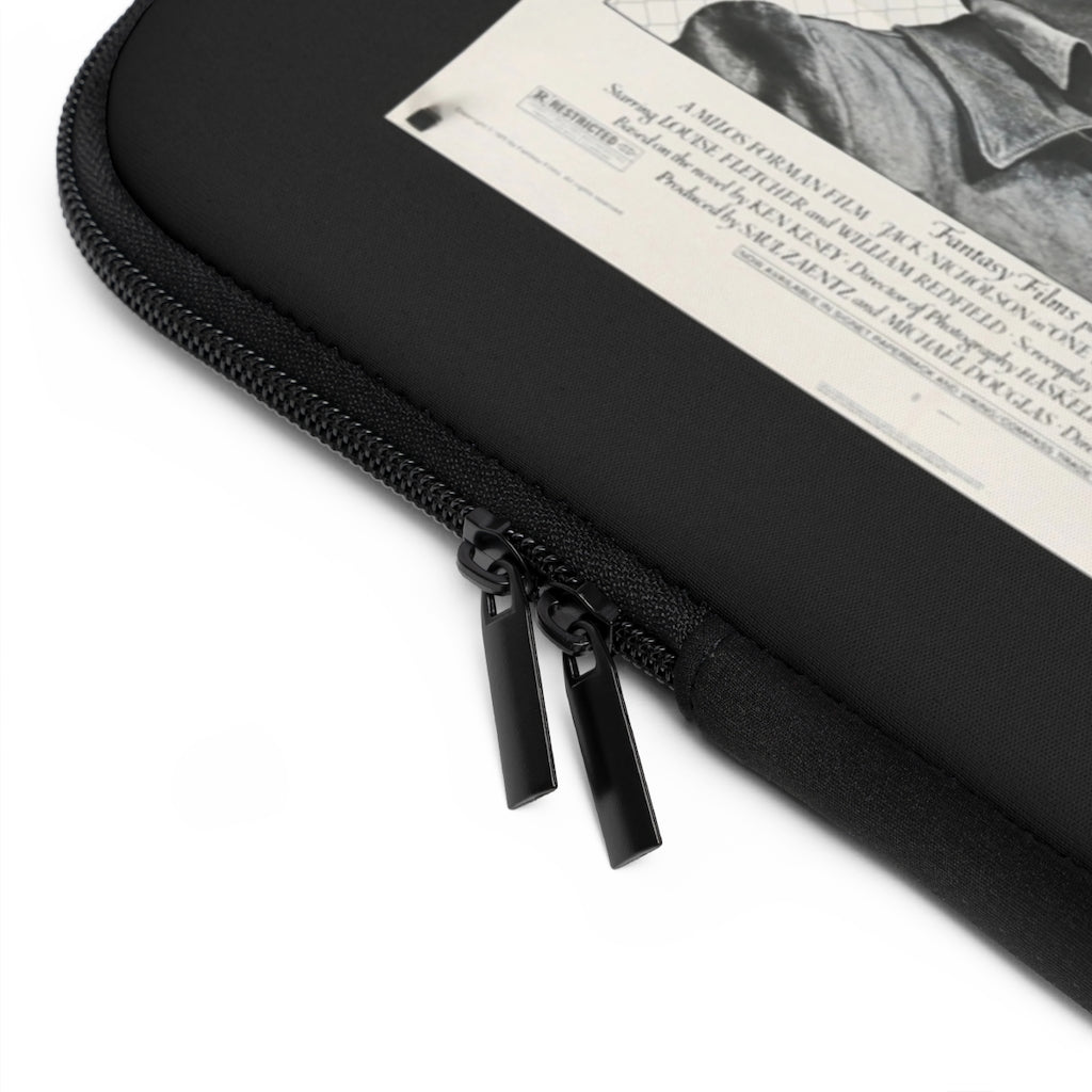 Geotrott One Flew Over The Cuckoos Nest Movie Poster Laptop Sleeve