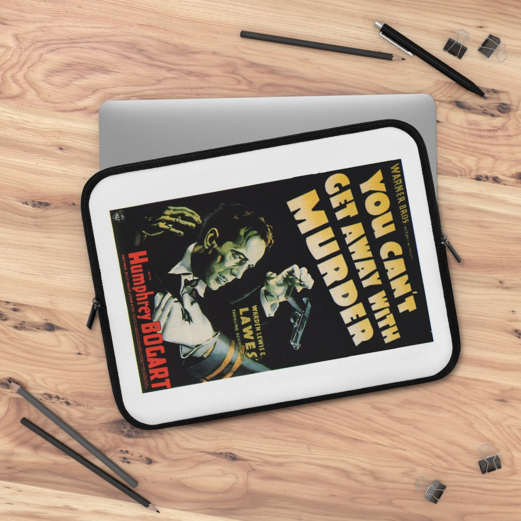 Geotrott You Cant Get Away With Murder Movie Poster Laptop Sleeve