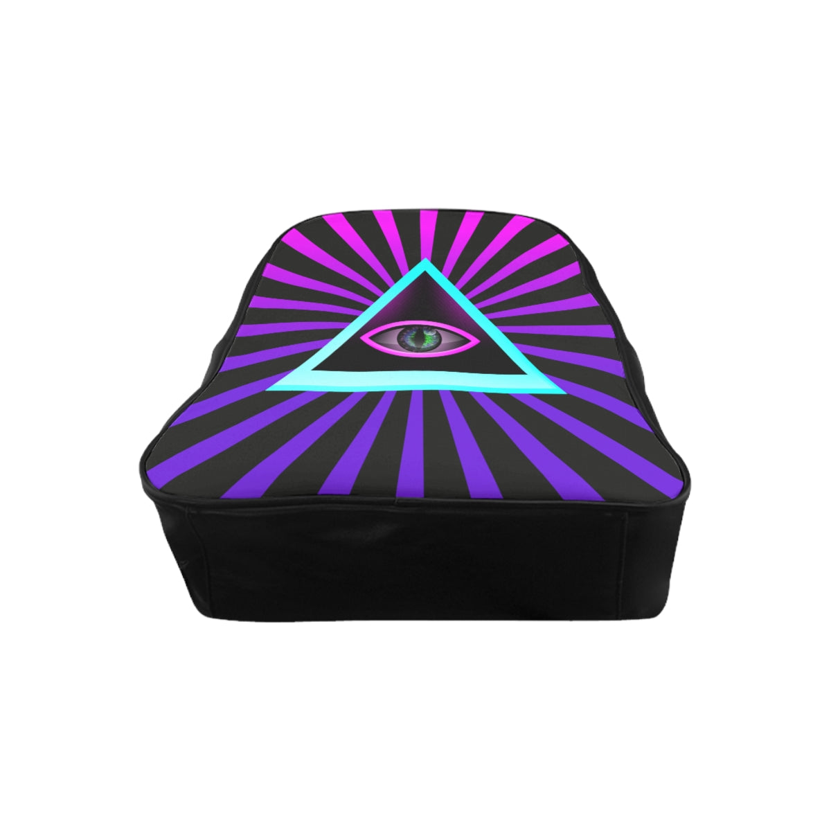 Getrott Illuminati Purple School Backpack Carry-On Travel Check Luggage 4-Wheel Spinner Suitcase Bag Multiple Colors and Sizes-Bags-Geotrott