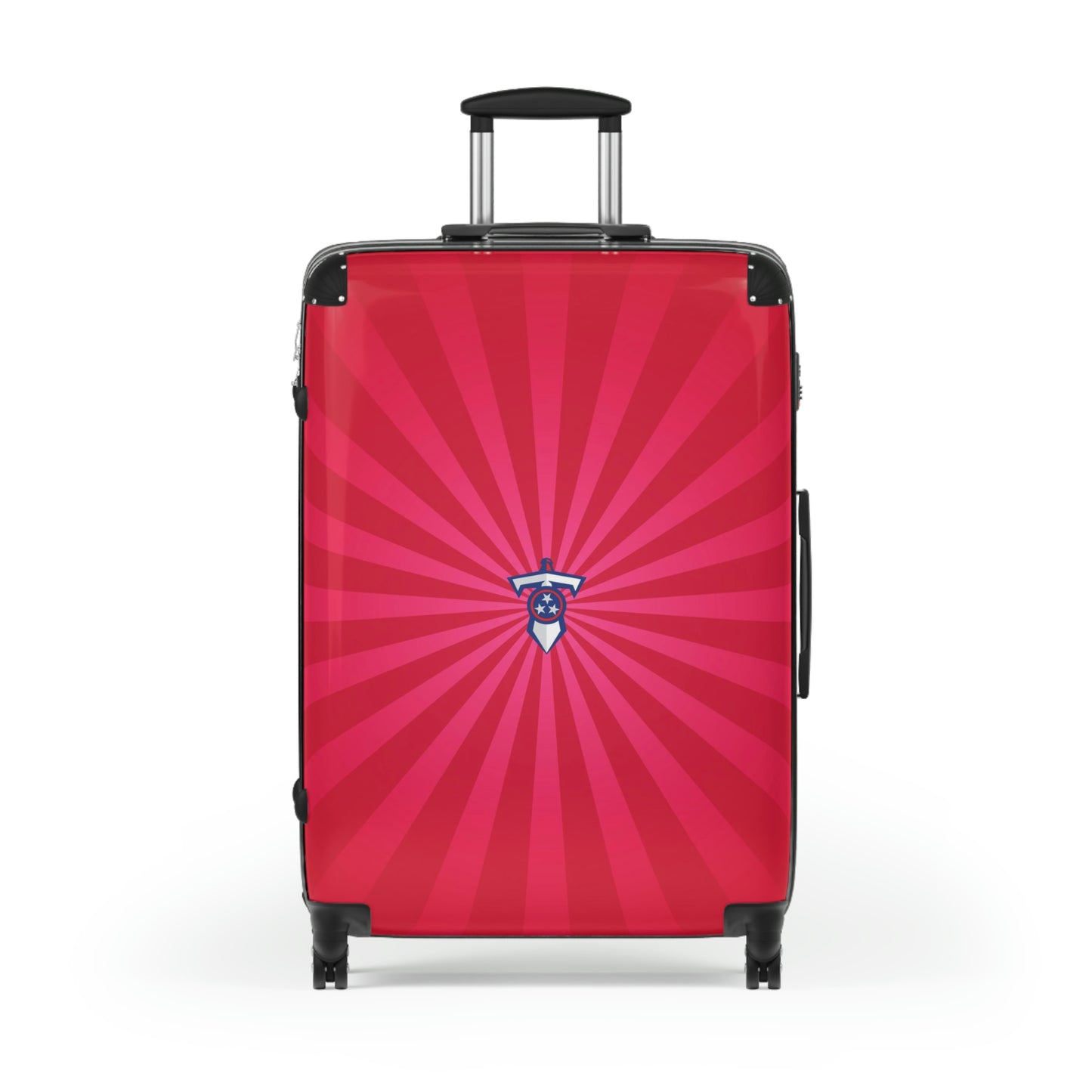 Geotrott Tennessee Titans National Football League Nfl Team Logo Cabin Suitcase Rolling Luggage Checking Bag
