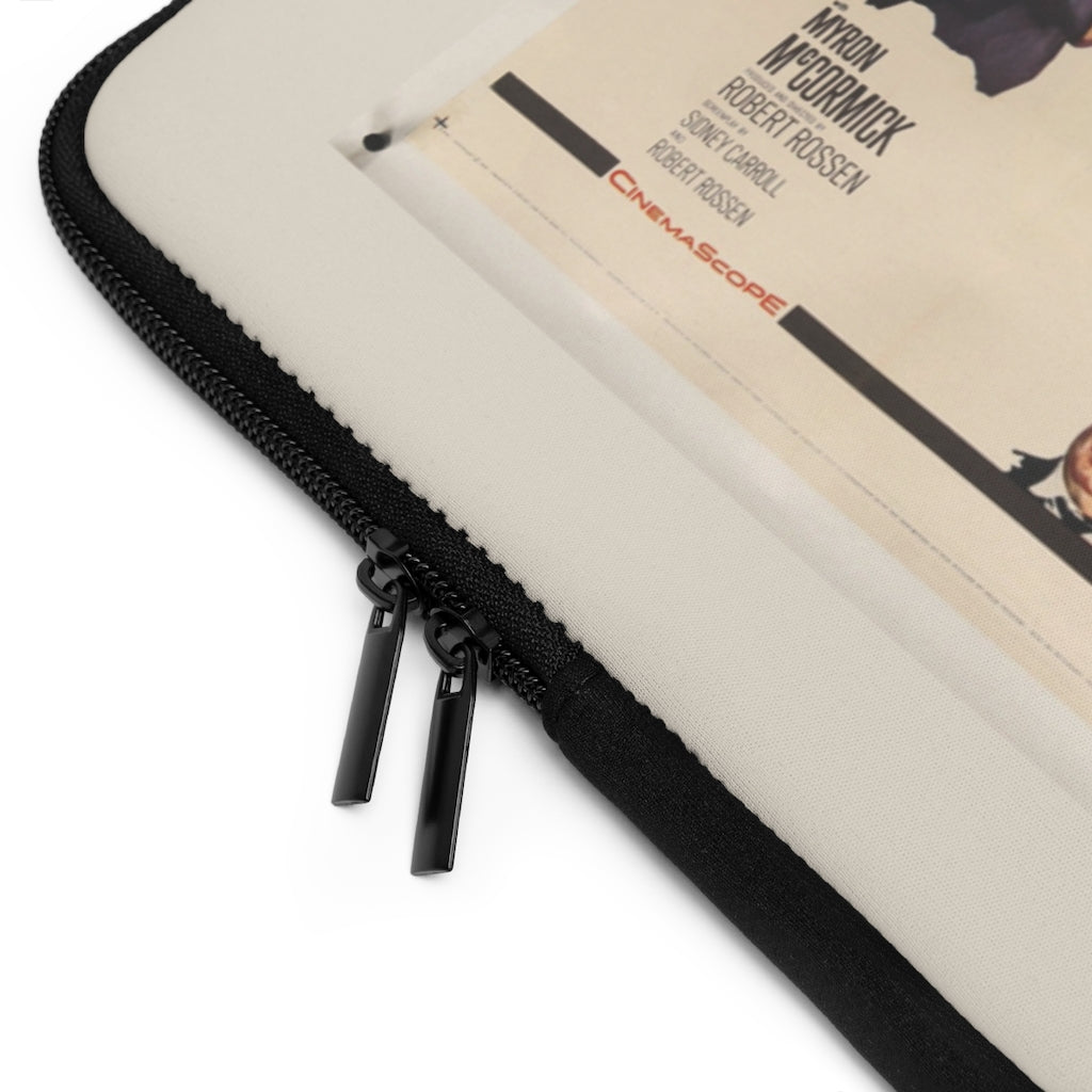 Geotrott The Hustler Movie Poster Red Laptop Sleeve
