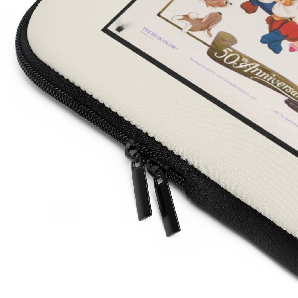 Geotrott Snow White Movie Poster Red Laptop Sleeve