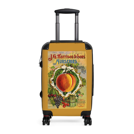 Geotrott Jg Harrison & Sons Nurseries Farm Collection Cabin Suitcase Extended Storage Adjustable Telescopic Handle Double Wheeled Polycarbonate Hard-Shell Built-In Lock