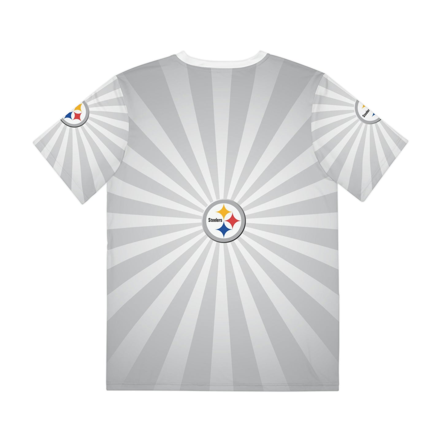 Geotrott NFL Pittsburgh Steelers Men's Polyester All Over Print Tee T-Shirt-All Over Prints-Geotrott