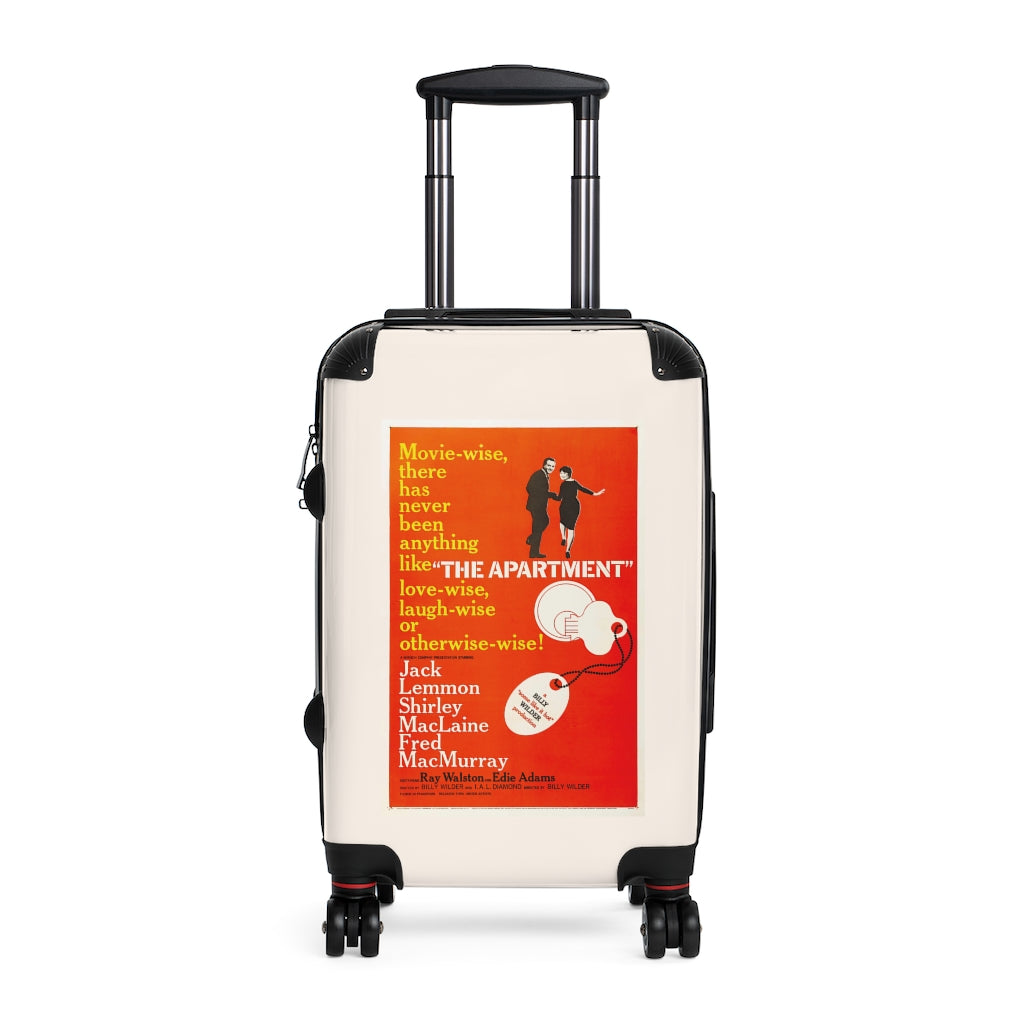 Geotrott The Apartment Movie Poster Collection Cabin Suitcase Extended Storage Adjustable Telescopic Handle Double Wheeled Polycarbonate Hard-Shell Built-In Lock