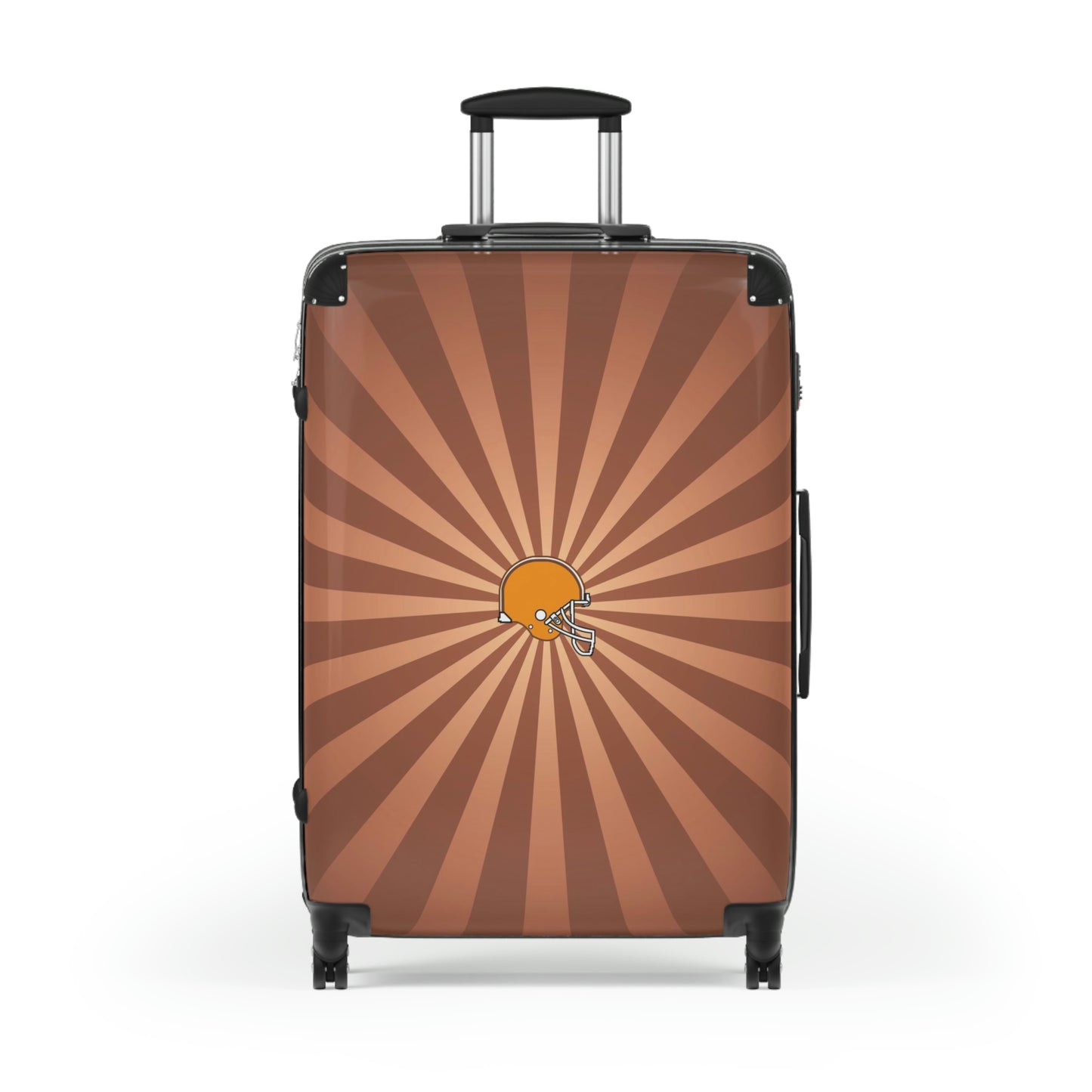 Geotrott Cleveland Browns National Football League Nfl Team Logo Cabin Suitcase Rolling Luggage Checking Bag