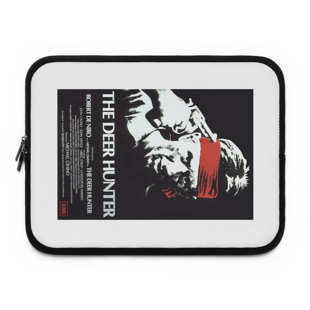 Geotrott The Deer Hunter Movie Poster Red Laptop Sleeve