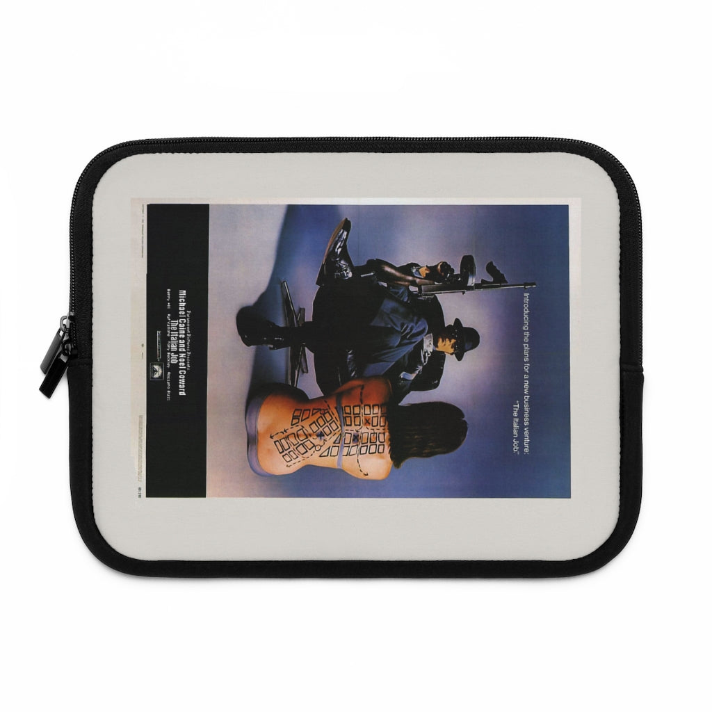 Geotrott The Italian Job Movie Poster Red Laptop Sleeve
