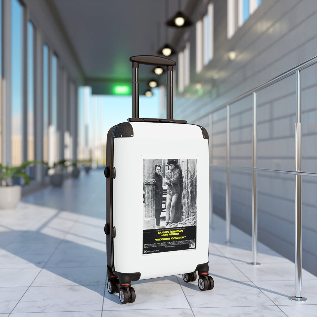 Geotrott MIdnight Cowboy Movie Poster Collection Cabin Suitcase Extended Storage Adjustable Telescopic Handle Double wheeled Polycarbonate Hard-shell Built-in Lock-Bags-Geotrott