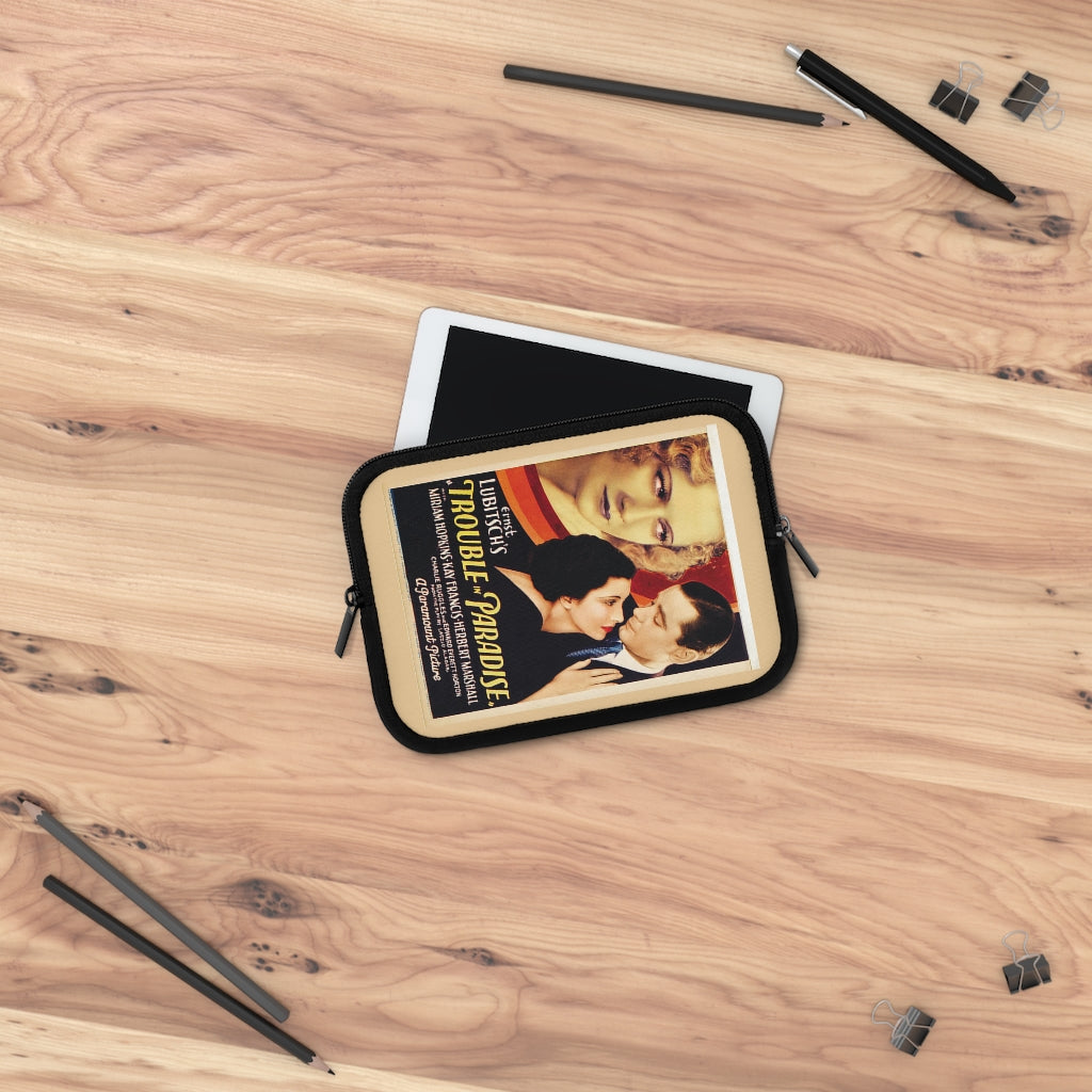 Geotrott Trouble In Paradise Movie Poster Laptop Sleeve