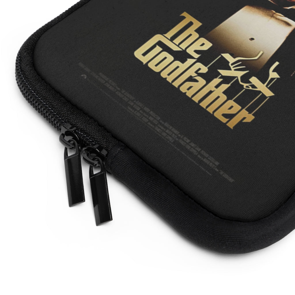 Geotrott The Godfather Movie Poster White Laptop Sleeve