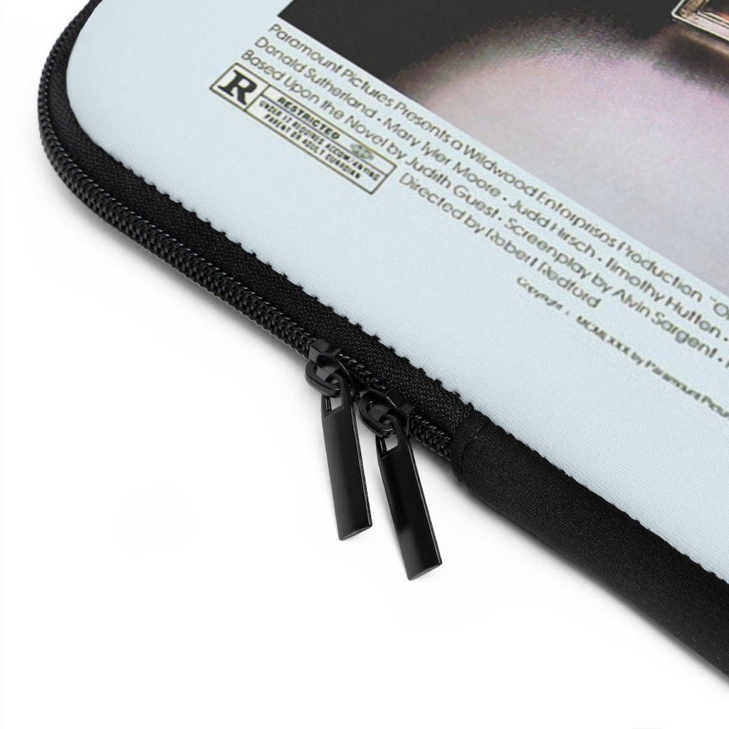 Geotrott Ordinary People Movie Poster Red Laptop Sleeve