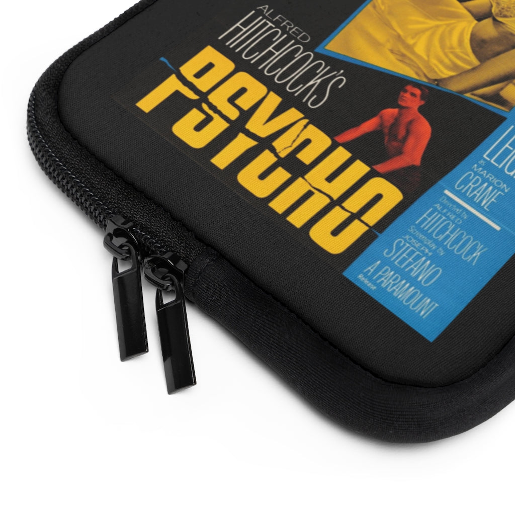 Geotrott Psycho Movie Poster Red Laptop Sleeve