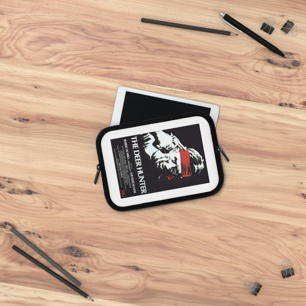 Geotrott The Deer Hunter Movie Poster Red Laptop Sleeve