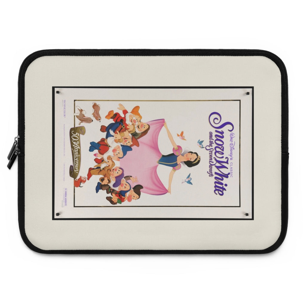 Geotrott Snow White Movie Poster Red Laptop Sleeve