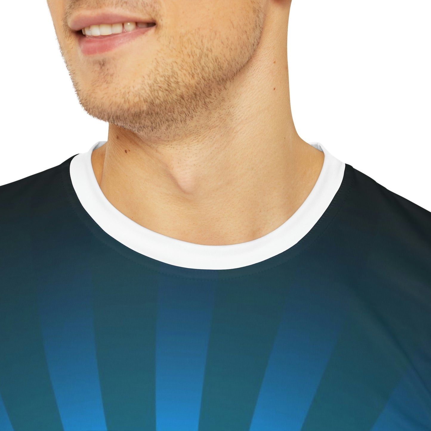 Geotrott Nfl Carolina Panthers Men'S Polyester All Over Print Tee T-Shirt