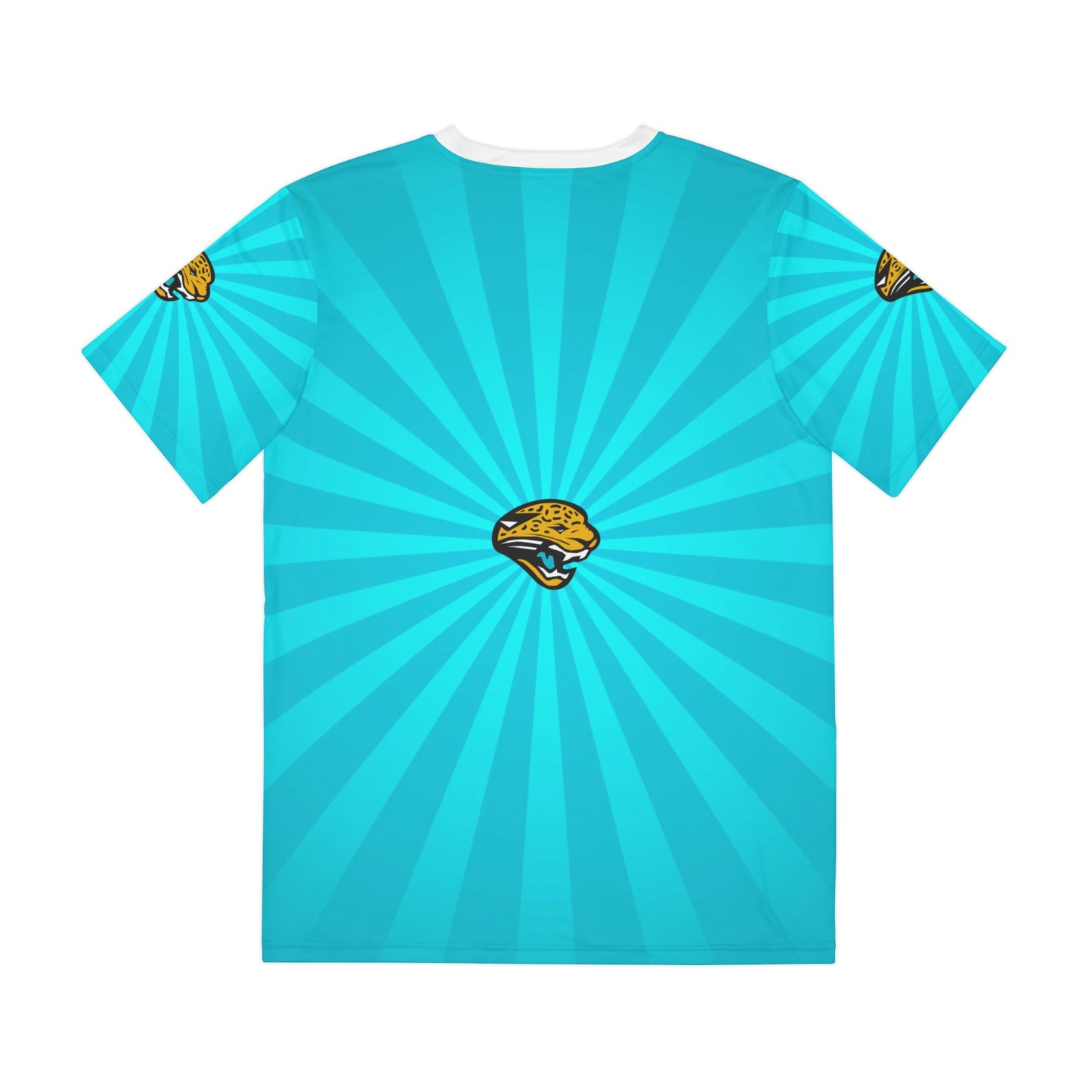 Geotrott NFL Jacksonville Jaguars Men's Polyester All Over Print Tee T-Shirt-All Over Prints-Geotrott