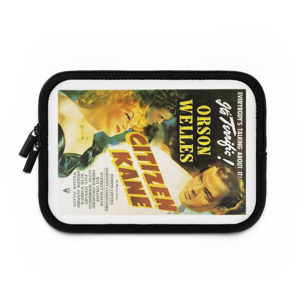 Geotrott Citizen Kane Movie Poster White Laptop Sleeve