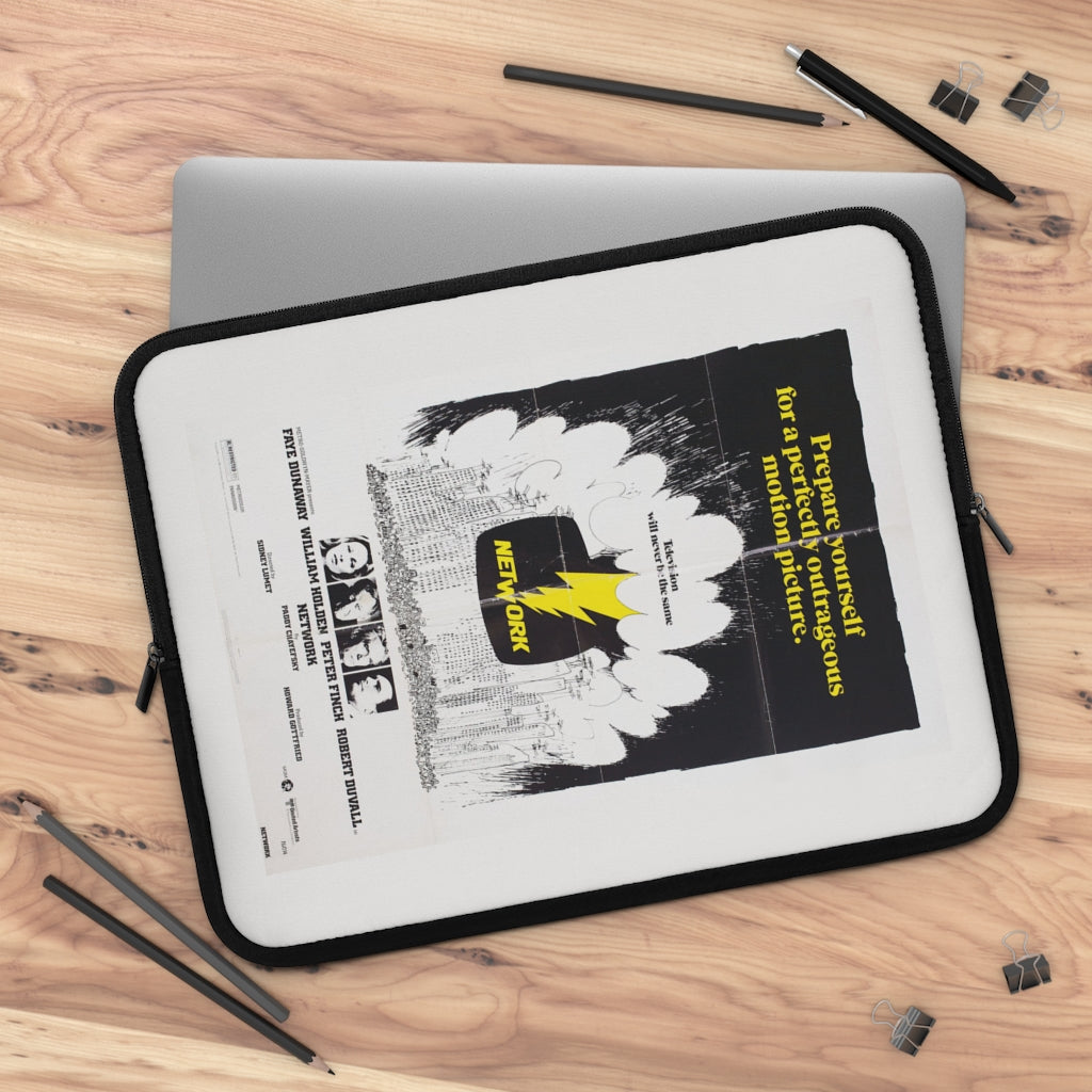 Getrott Network Movie Poster Laptop Sleeve