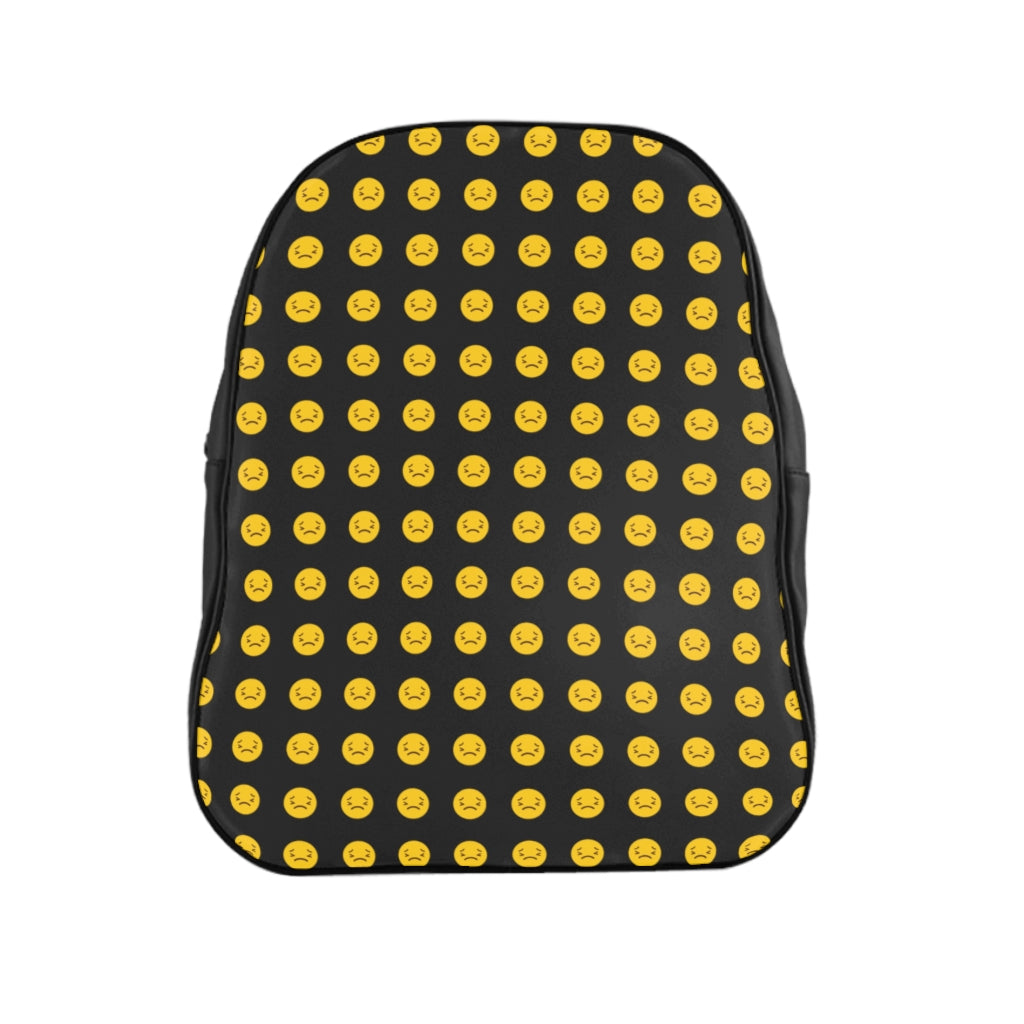 Getrott Emojis Tired Face Padded Backpack Carry-On Travel Check Luggage 4-Wheel Spinner Suitcase Bag Multiple Colors and Sizes