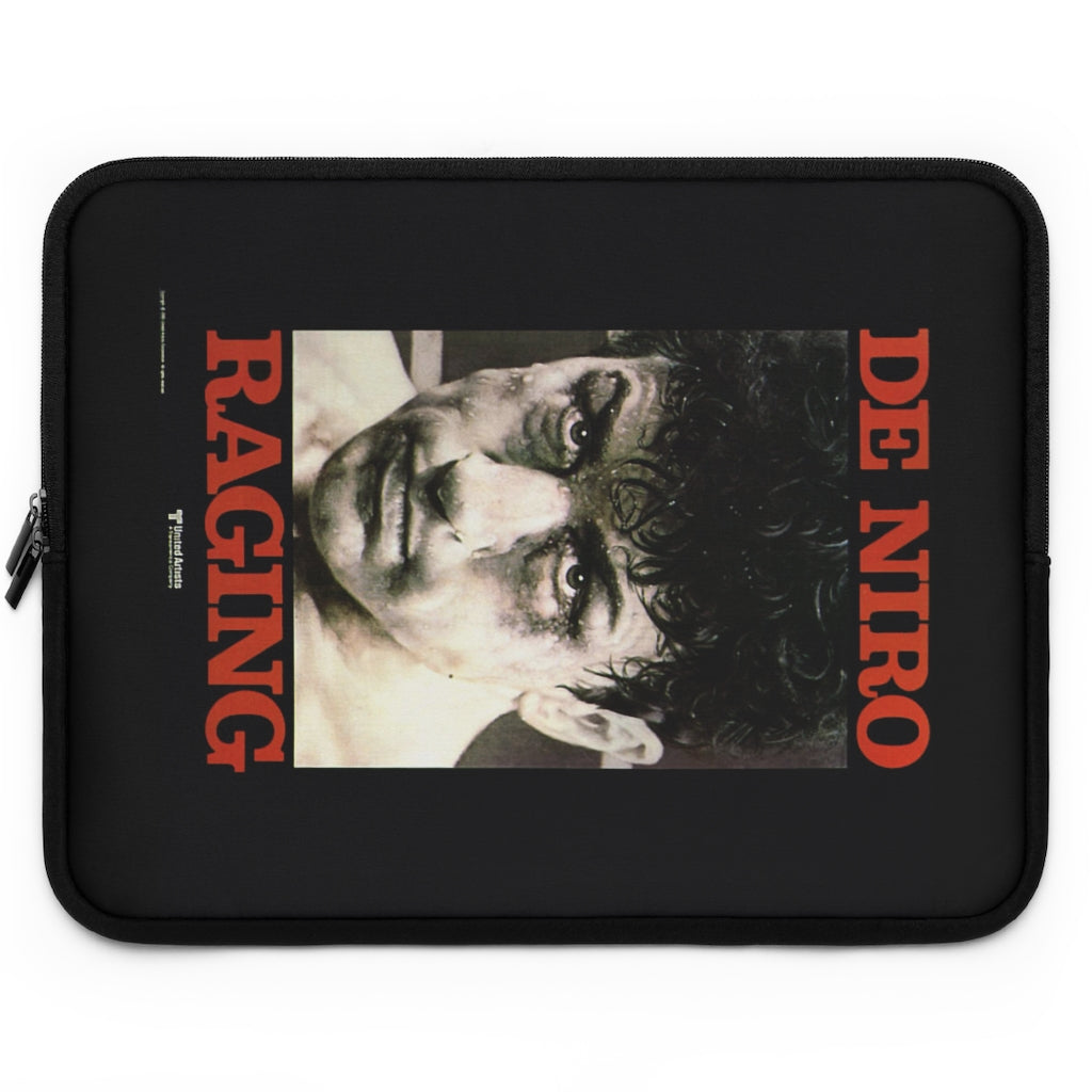 Geotrott Raging Movie Poster White Laptop Sleeve