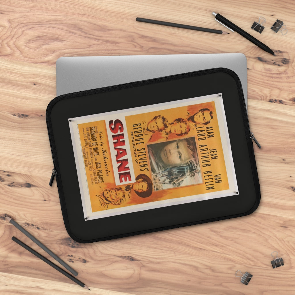Geotrott Shane Movie Poster Laptop Sleeve