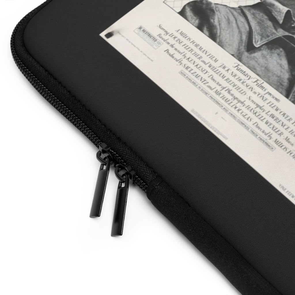 Geotrott One Flew Over The Cuckoos Nest Movie Poster Laptop Sleeve