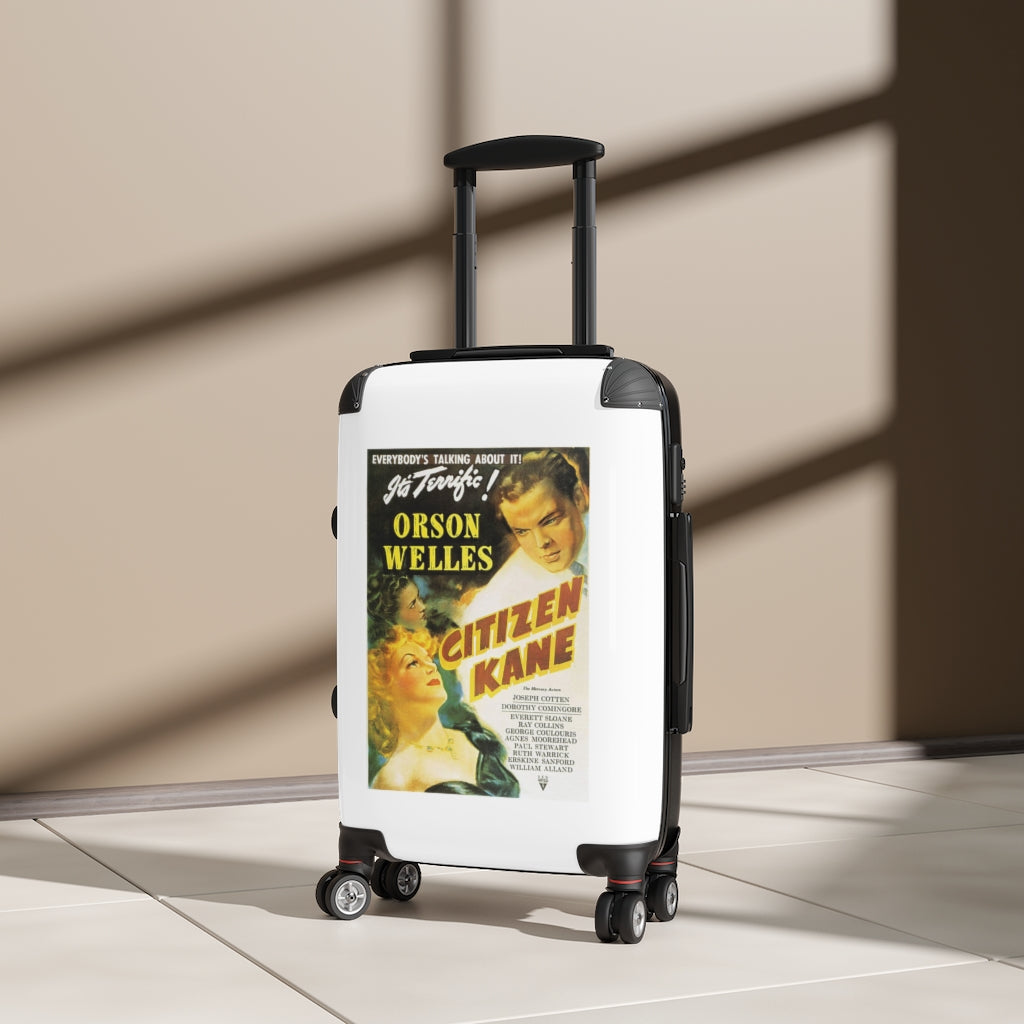 Geotrott Citizen Kane Movie Poster Collection Cabin Suitcase Extended Storage Adjustable Telescopic Handle Double wheeled Polycarbonate Hard-shell Built-in Lock-Bags-Geotrott