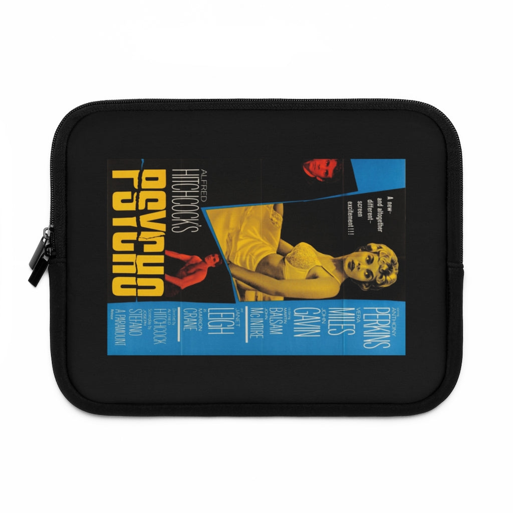 Geotrott Psycho Movie Poster Red Laptop Sleeve