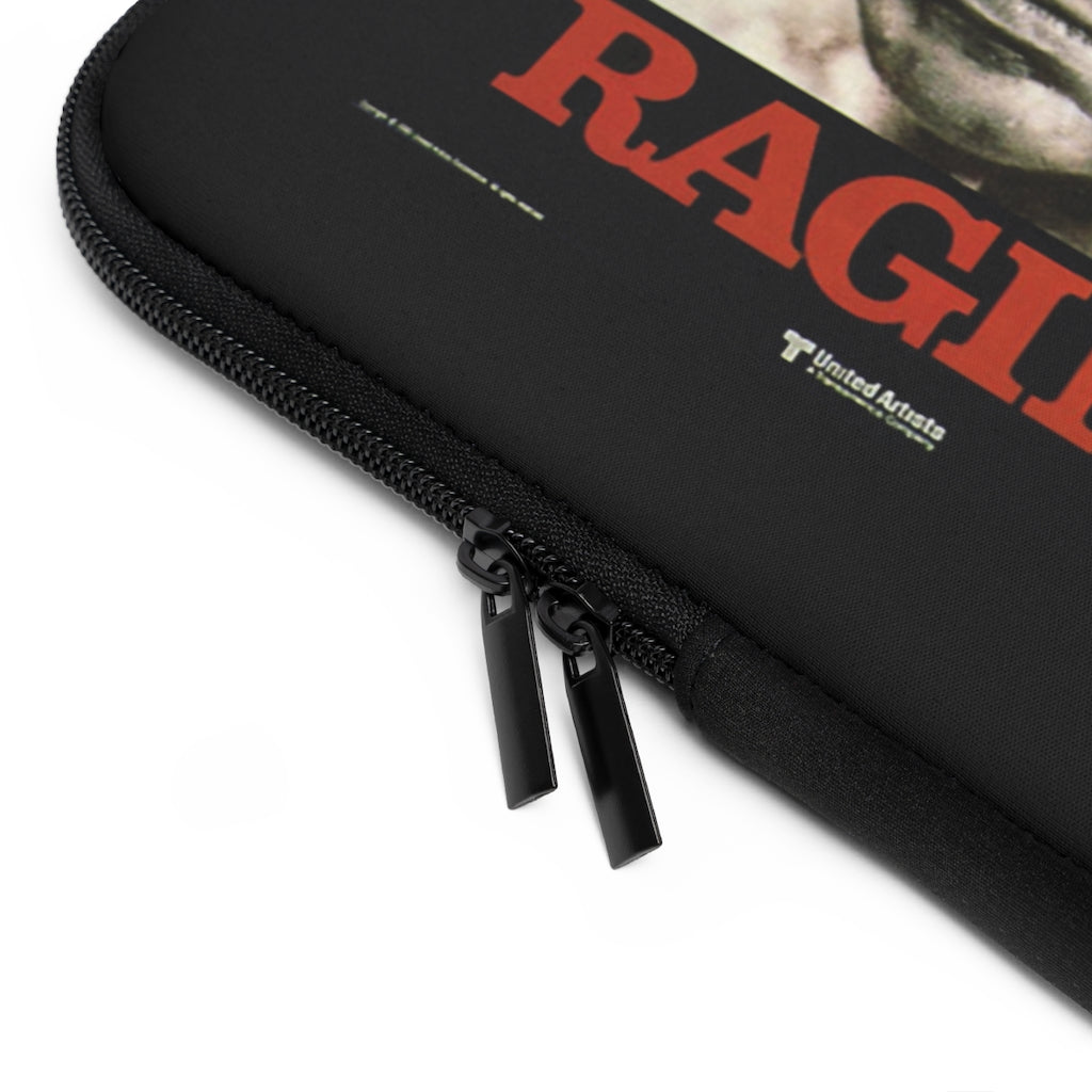 Geotrott Raging Movie Poster White Laptop Sleeve