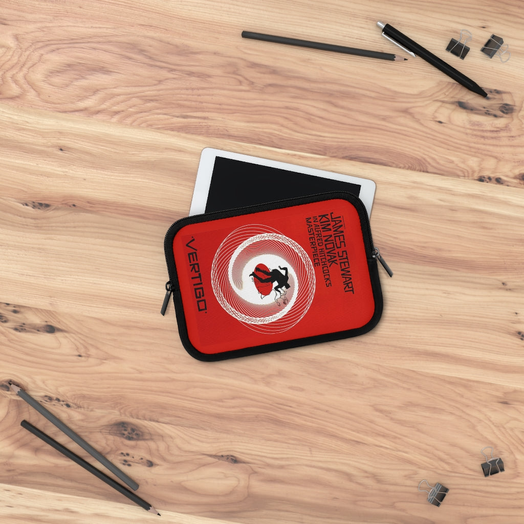Geotrott Vertigo Movie Poster Red Laptop Sleeve