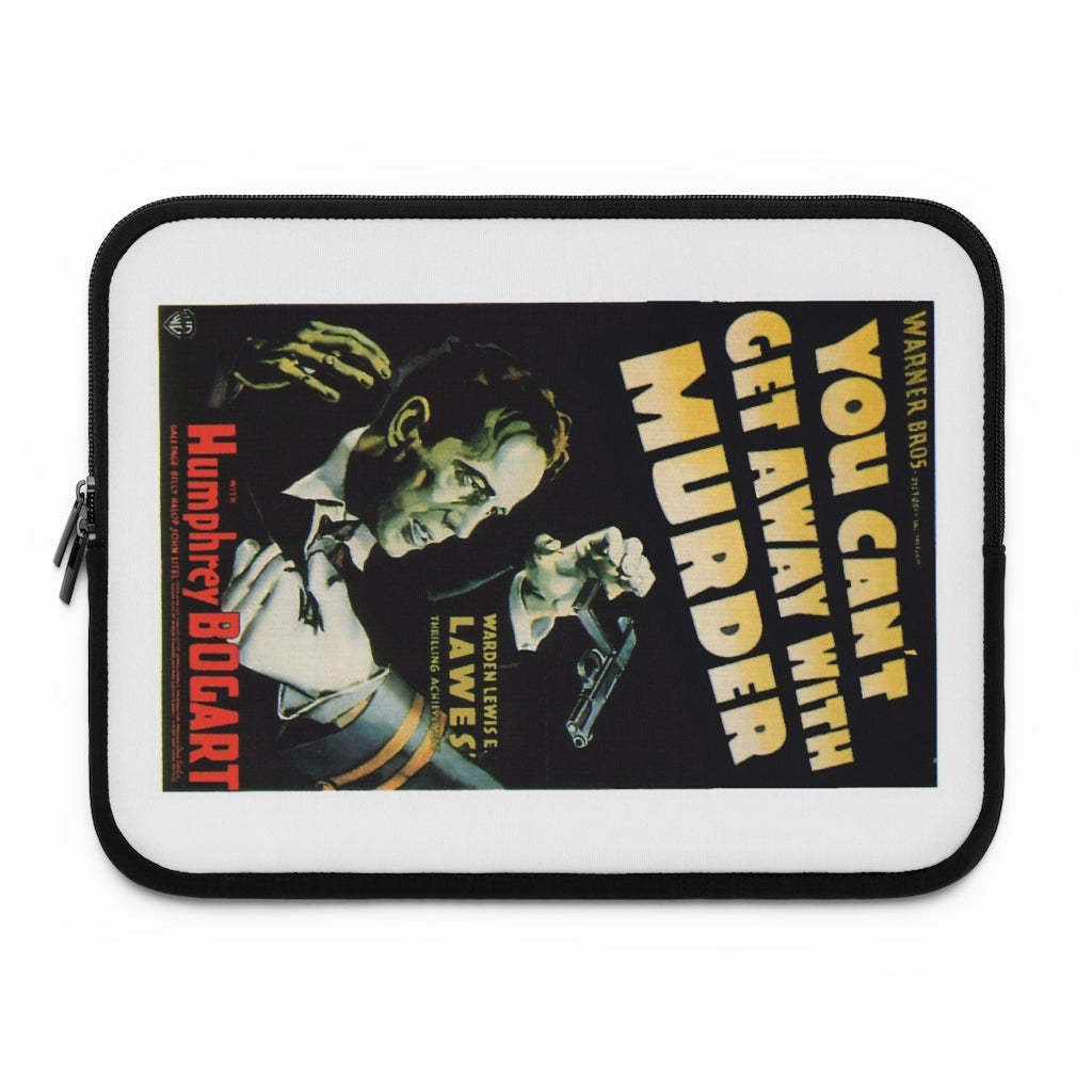 Geotrott You Cant Get Away With Murder Movie Poster Laptop Sleeve