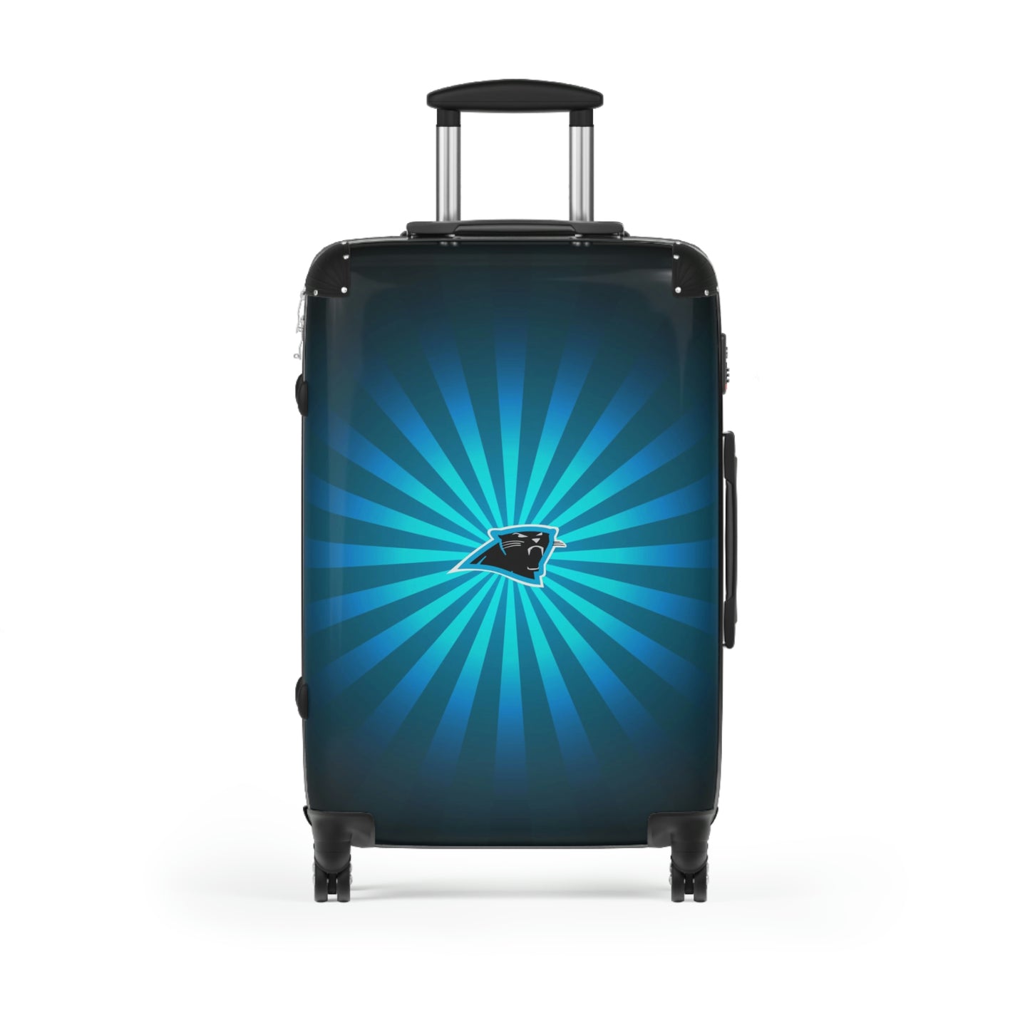 Geotrott Carolina Panthers National Football League NFL Team Logo Cabin Suitcase Rolling Luggage Checking Bag-Bags-Geotrott