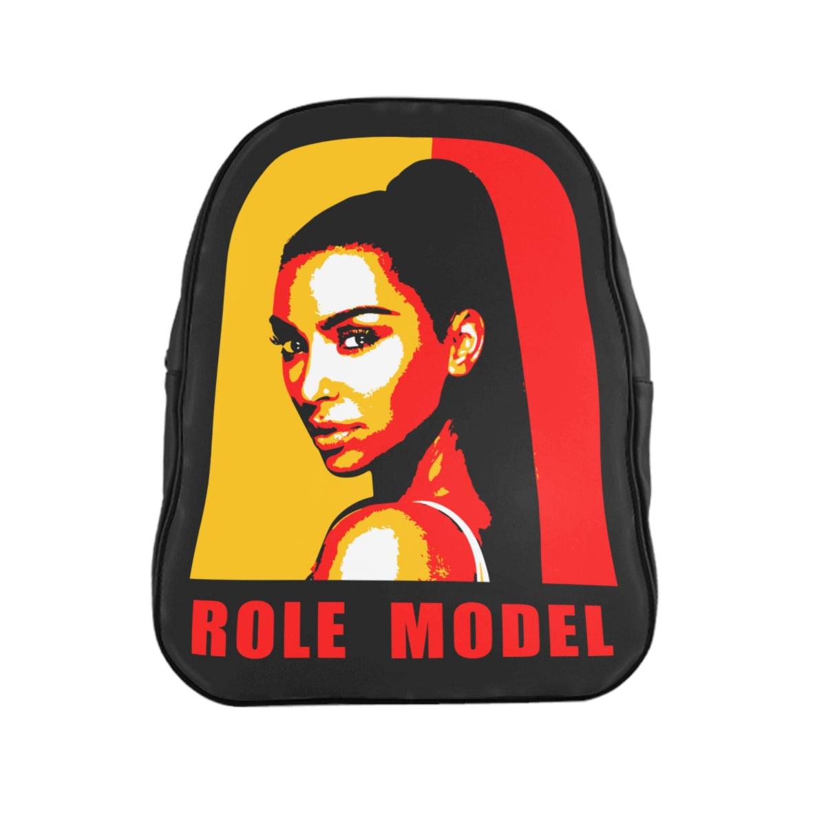 Geotrott Kim Kardashian Role Model Black, Red, Yellow School Backpack Carry-On Travel Check Luggage 4-Wheel Spinner Suitcase Bag Multiple Colors And Sizes