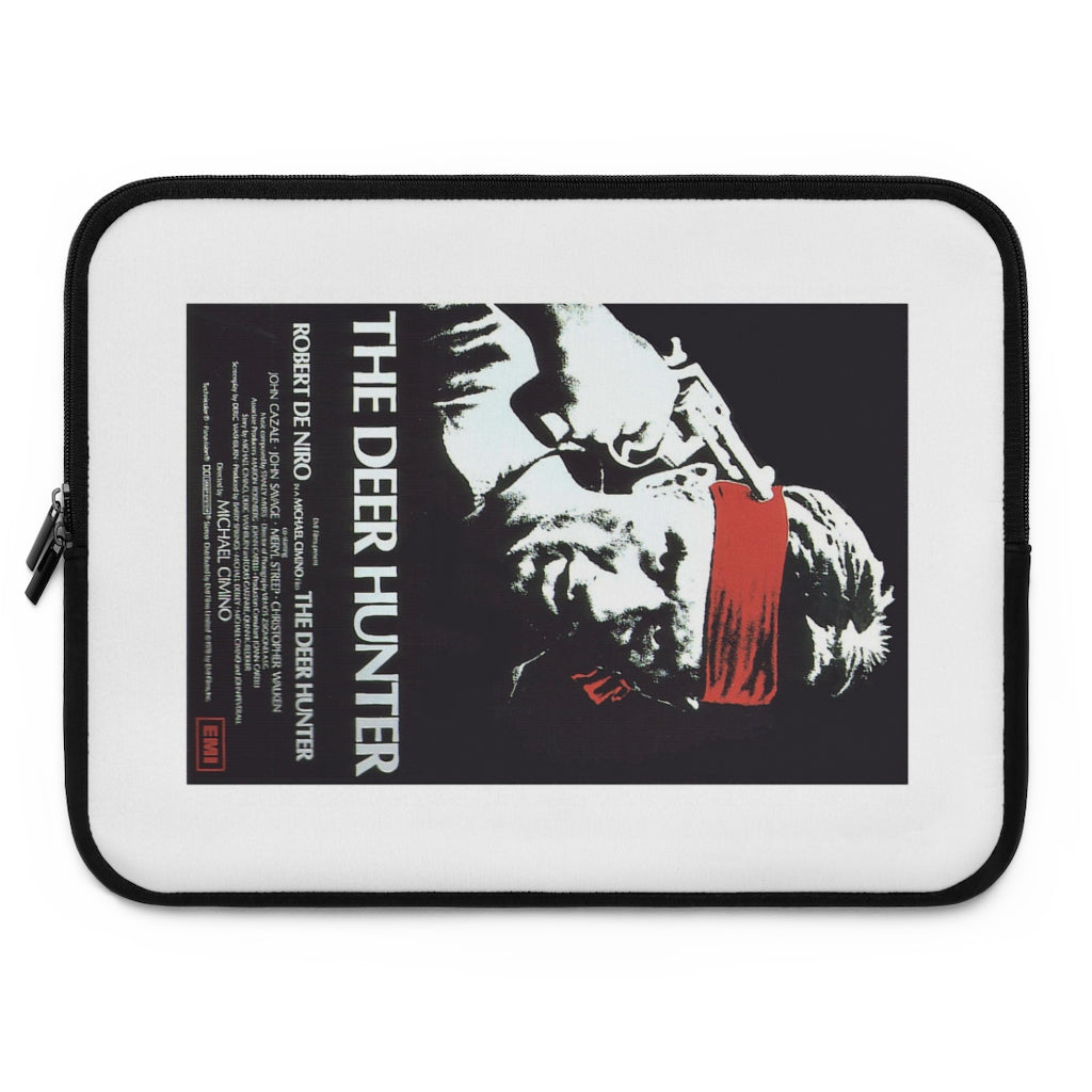 Geotrott The Deer Hunter Movie Poster Red Laptop Sleeve