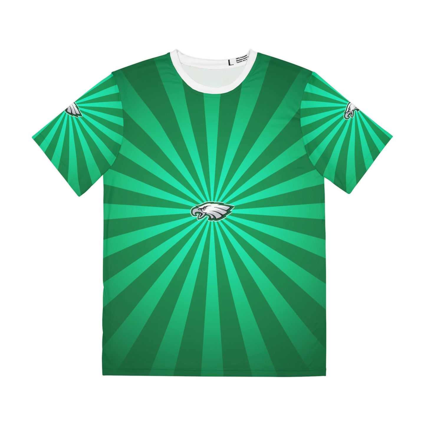 Geotrott NFL Philadelphia Eagles Men's Polyester All Over Print Tee T-Shirt-All Over Prints-Geotrott