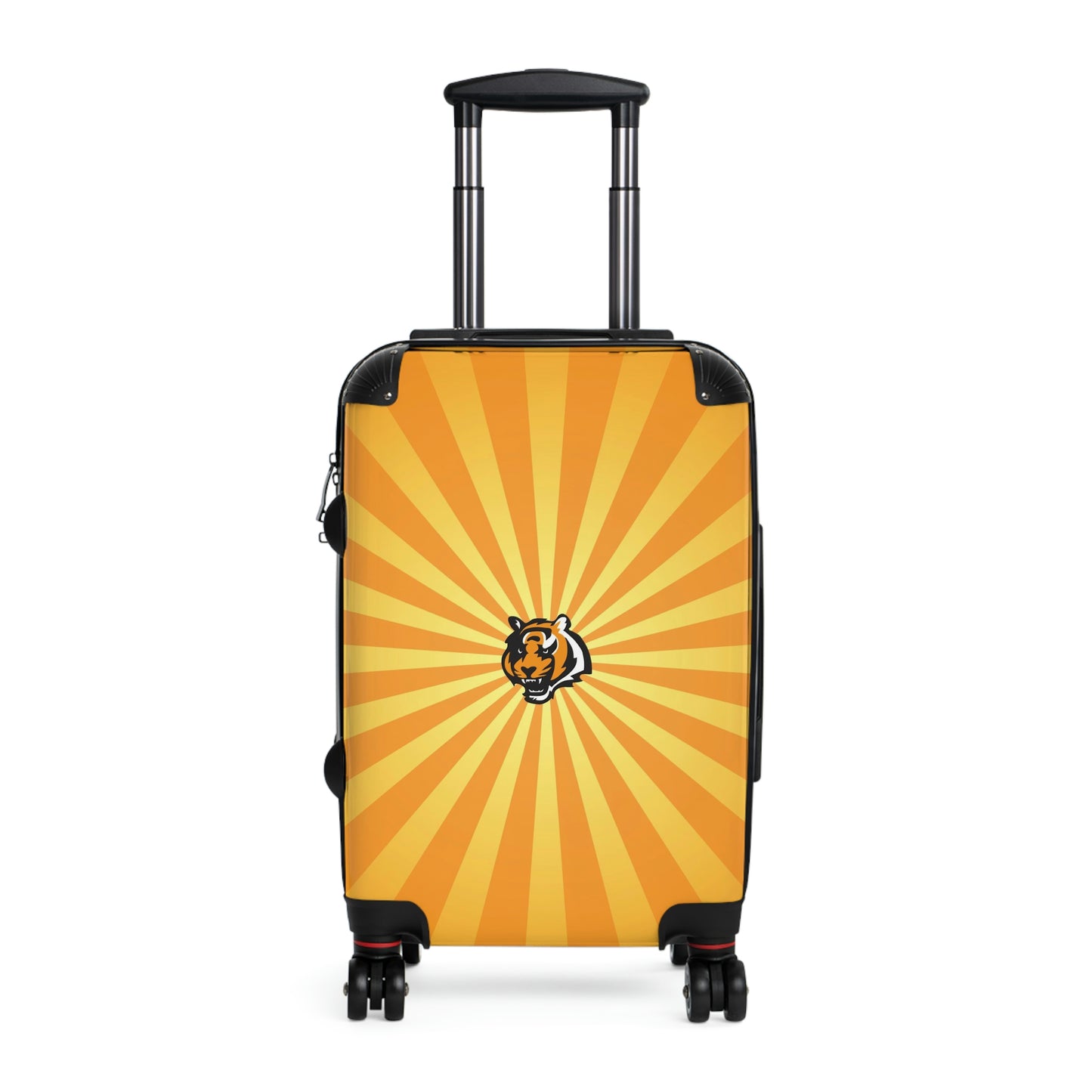Geotrott Cincinnati Bengals National Football League Nfl Team Logo Cabin Suitcase Rolling Luggage Checking Bag