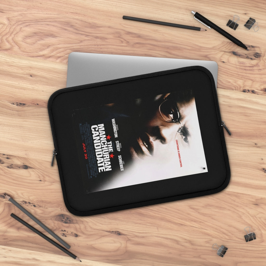 Geotrott The Manchurian Candidate Movie Poster Laptop Sleeve
