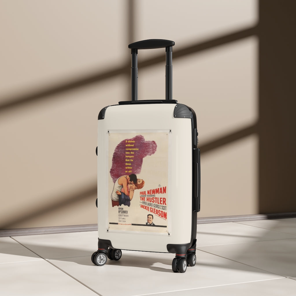 Geotrott The Hustler Movie Poster Collection Cabin Suitcase Extended Storage Adjustable Telescopic Handle Double wheeled Polycarbonate Hard-shell Built-in Lock-Bags-Geotrott